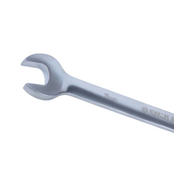 Набір ключів ріжково-накидних з тріскачкою 8-19 мм 11 шт (планшет) CrV Мукачево - фото 3