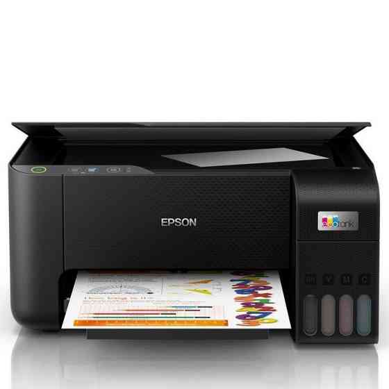 БФП А4 Ink Epson EcoTank L3200 (15 стор/хв, 5760 x 1440 dpi, СБПЧ, чорний) Фабрика Друку Вінниця
