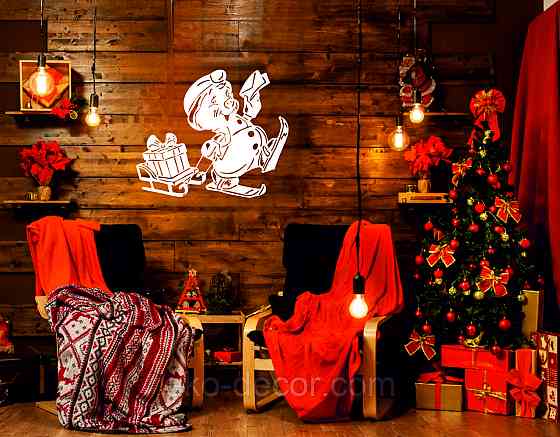 Декоративне настінне Панно «Сніговик», Декор на стену Київ