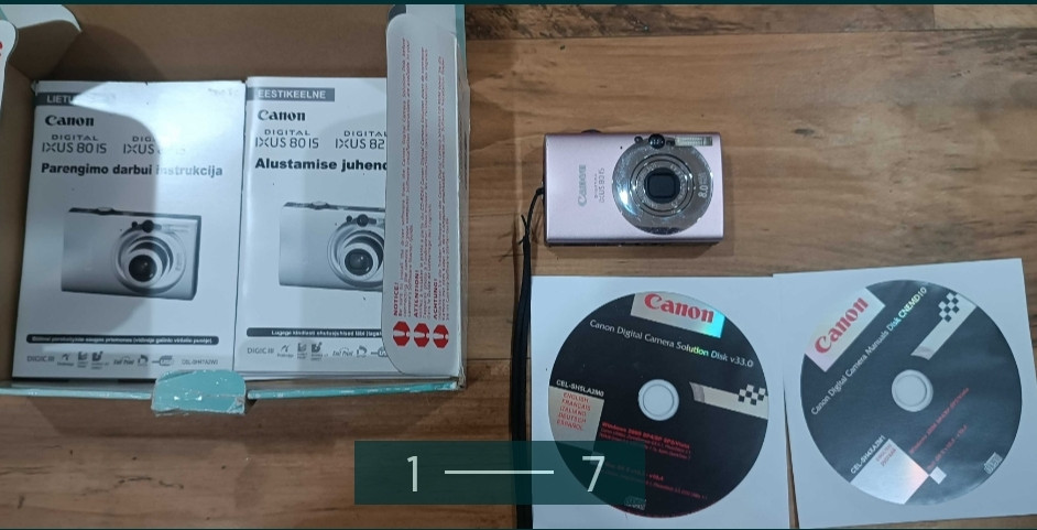 Цифровой аппарат canon ixus 80 IS. Киев - изображение 7