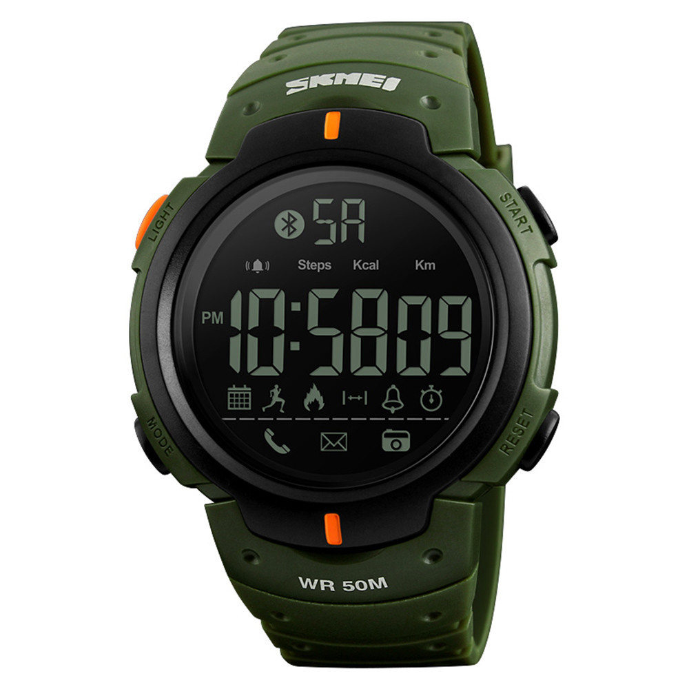 Skmei 1301AG army green Smart Watch SBR Киев - изображение 1