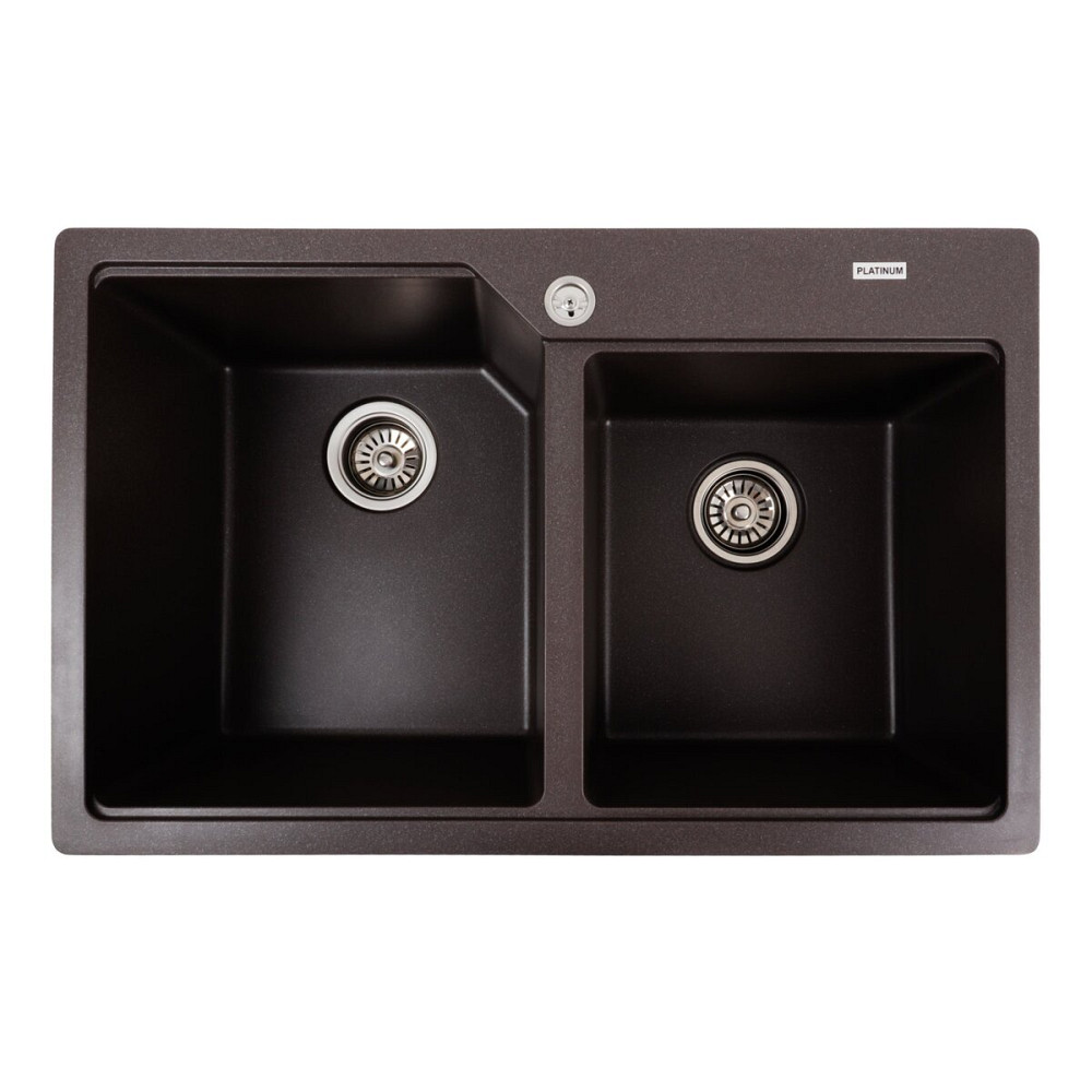 Гранітна мийка для кухні Platinum 7850 HARMONY матовий Гренадін Коломыя - изображение 1