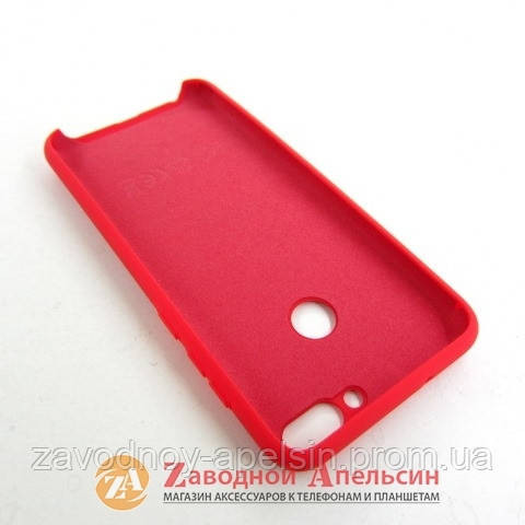 Huawei P Smart (FIG-LX1) силиконовый чехол Colorful красный Одесса - изображение 2