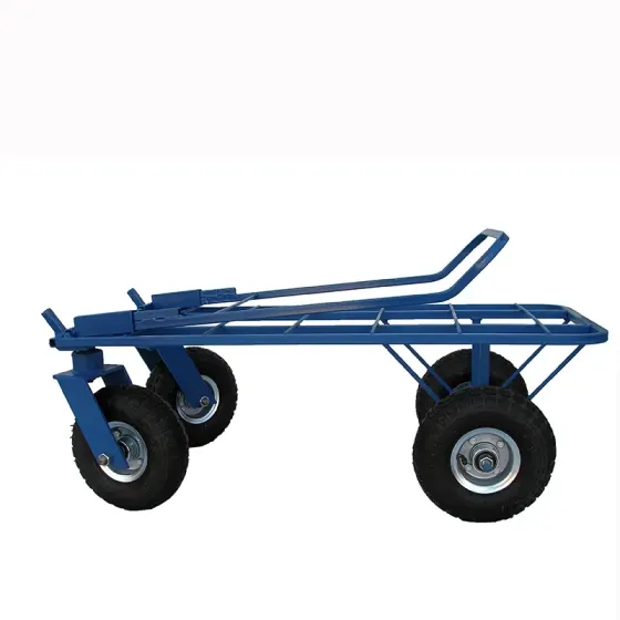 Четырехколесная грузовая тележка ЧТП-260 с пневматическими колесами 260 мм для состава и производства до 200кг Харьков