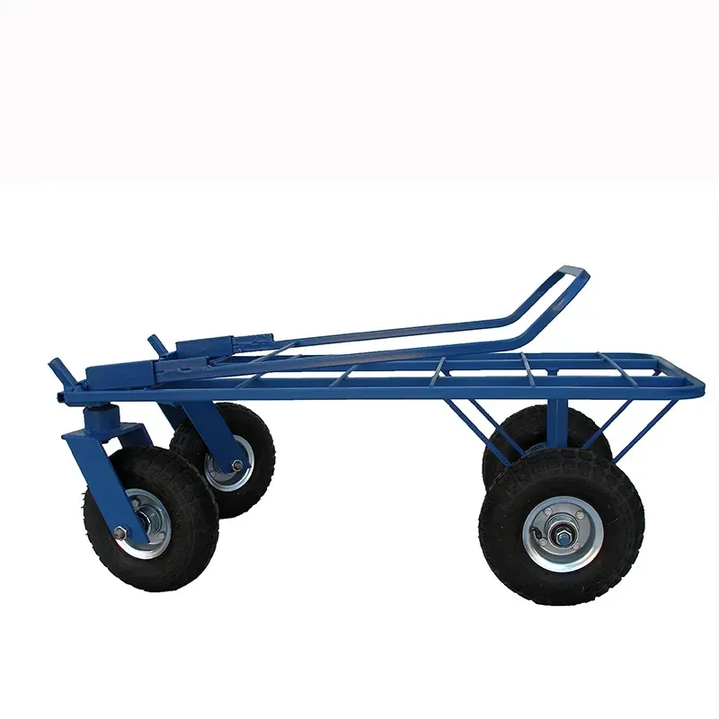 Четырехколесная грузовая тележка ЧТП-260 с пневматическими колесами 260 мм для состава и производства до 200кг Харьков - изображение 3