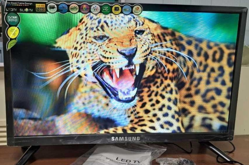 Телевизор SlimTV+T2 24 дюйма 12/220V FULL HD/USB/HDMI LED Киев - изображение 5