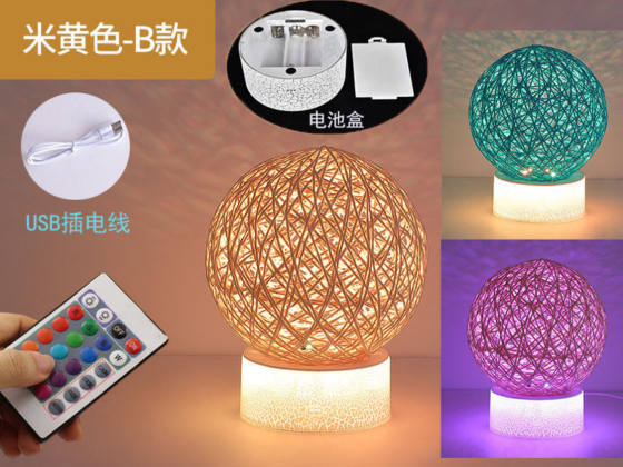 Настільний світильник-нічник 3D Місяць USB з пультом ДК, RGB LED, декоративна лампа для спальні та дитячої кімнати 20×15×15 см Київ