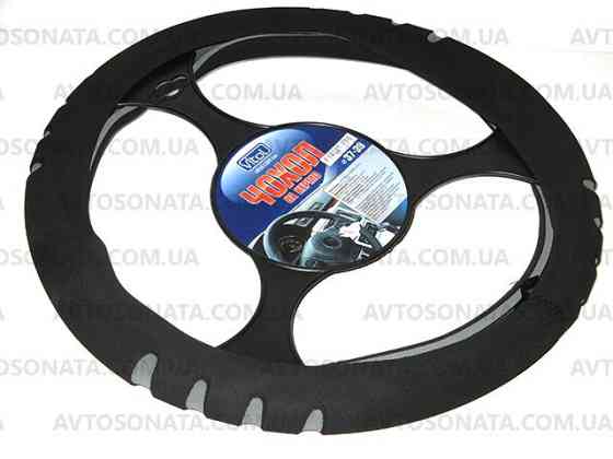 Оплетка на руль эластичная серая Винница