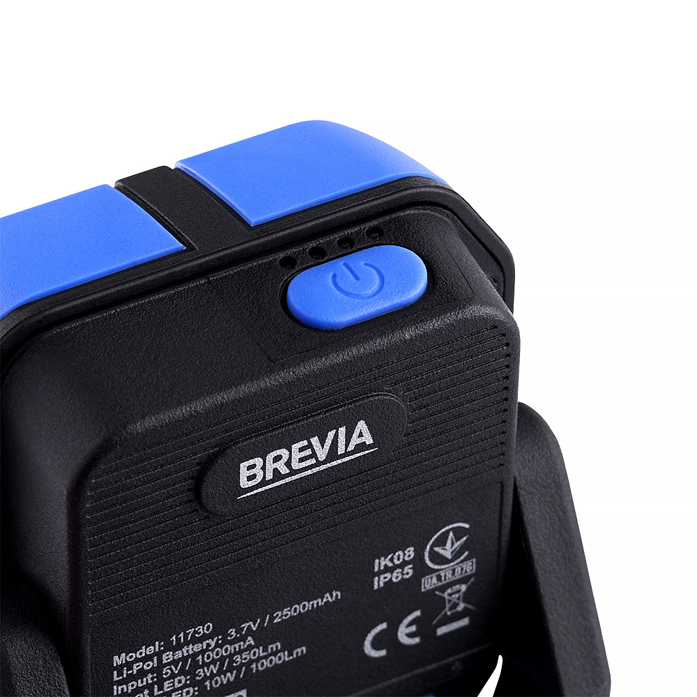 Лампа Brevia LED 10W COB+3W LED 1000lm, 2500mAh, type-C Львів - фото 9
