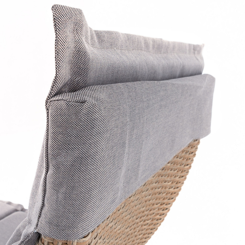 Садовий шезлонг Di Volio Ciampino бежево/сірий Киев - изображение 7