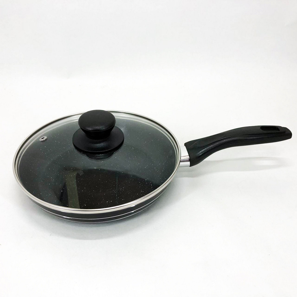 Сковорода гриль зручна UNIQUE UN-5162 20 см, Сковорода для любителів готувати, Сковороди для індукції QT-36 Львів - фото 8