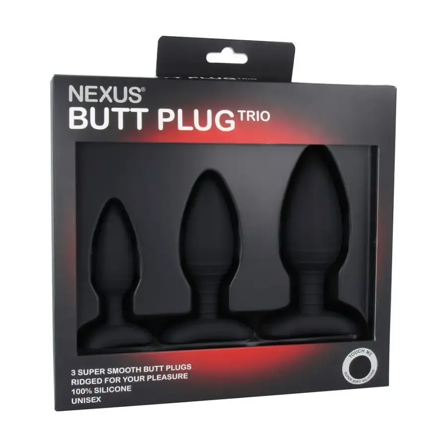 Набір анальних пробок Nexus Butt Plug Trio, макс. діаметр 3–4–5 см Львов - изображение 2