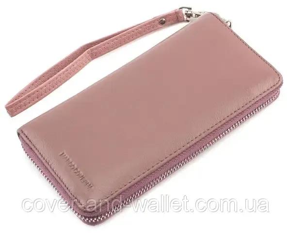 Женский пудровый кошелёк клатч на молнии из натуральной кожи Marco Coverna MC-7002-6 Киев - изображение 6