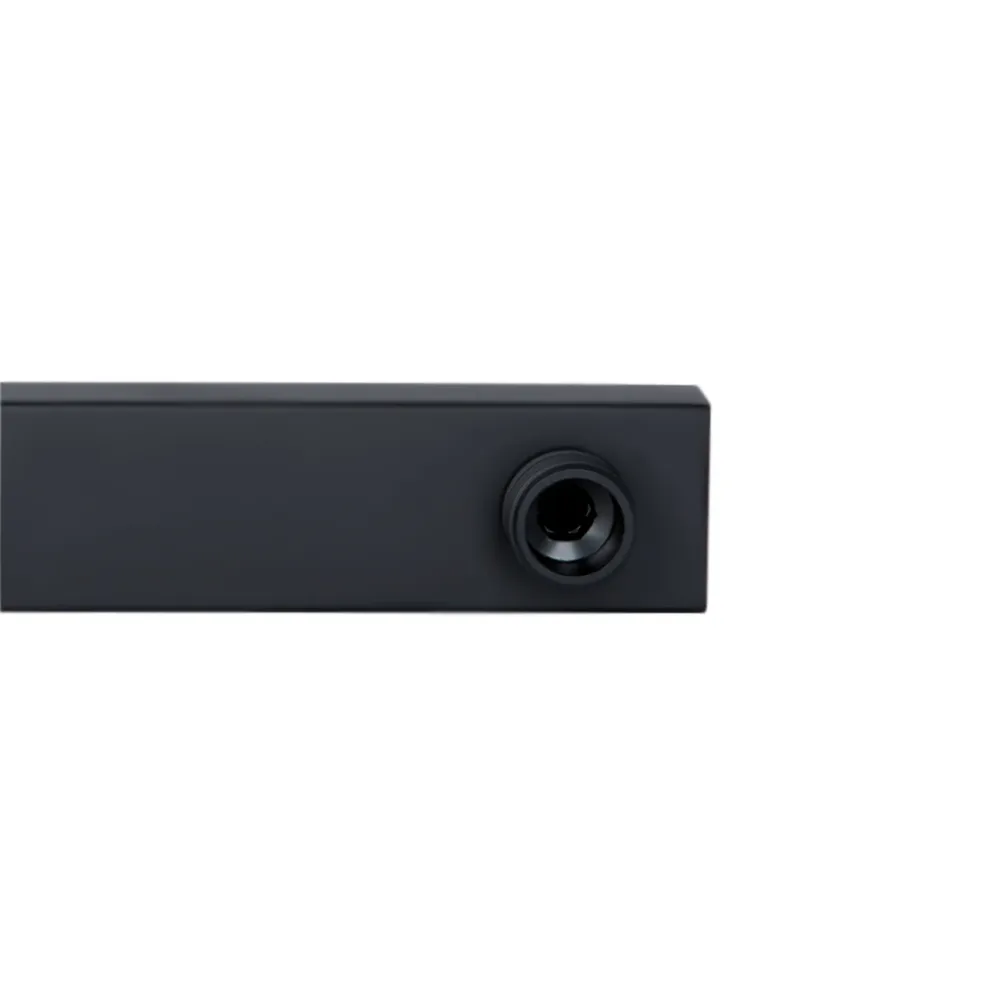 Кронштейн для верхнього душу Qtap Trubice 400 мм прямокутний QTTRU120BLM45929 Black Matt Київ - фото 7