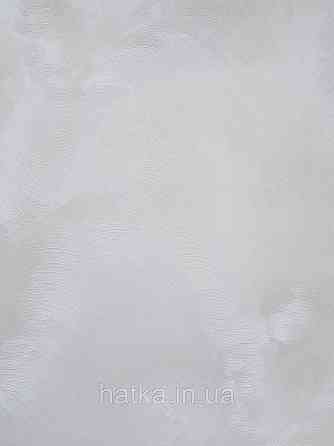 Обои виниловые на флизелине Sintra Edelina под венецианскую штукатурку абстракция светло бежевые белые серебро Киев