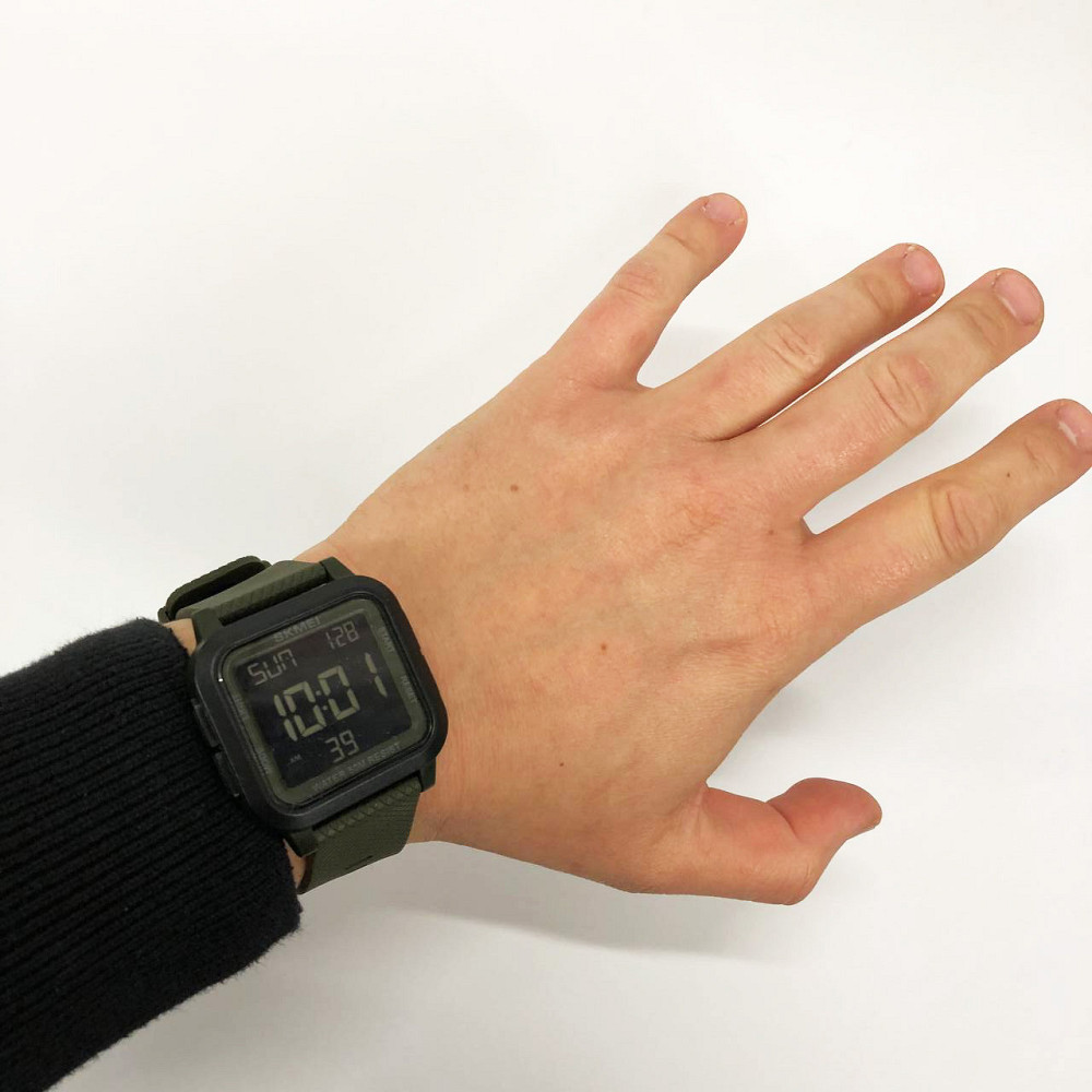 Годинники наручні електронні тактичні SKMEI 1894AGBK, Годинник CG-393 армійський оригінал Київ - фото 9