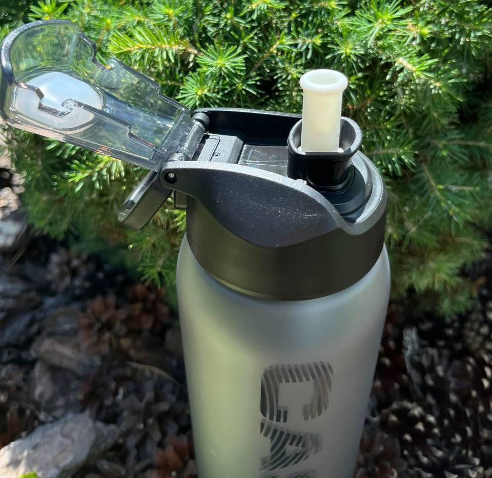 Пляшка для води CASNO 800 мл KXN-1246 Чорна Кам'янське - фото 7