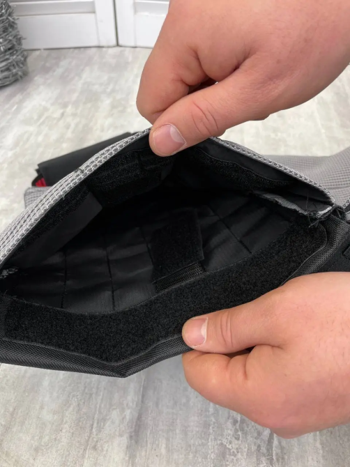 Тактическая плитоноска Lightweight п2-3 без плит (Черный) Винница - изображение 4