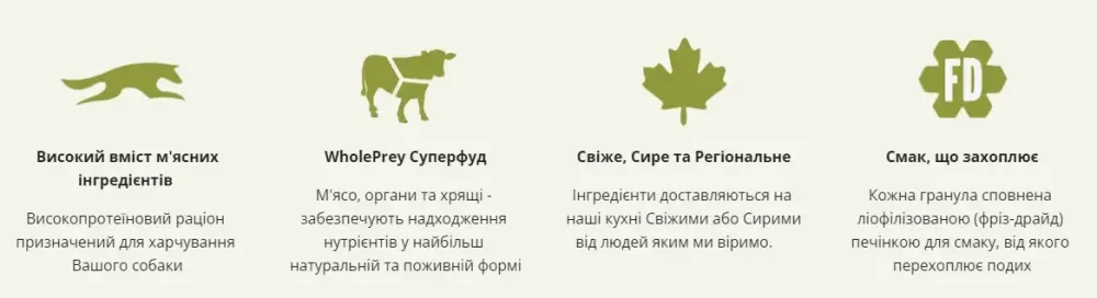 Acana Ranchlands Recipe (Акана Ранчлендс Рецип Говядина) сухой корм для собак всех пород на всех стадиях 11.4 кг Запорожье - изображение 7