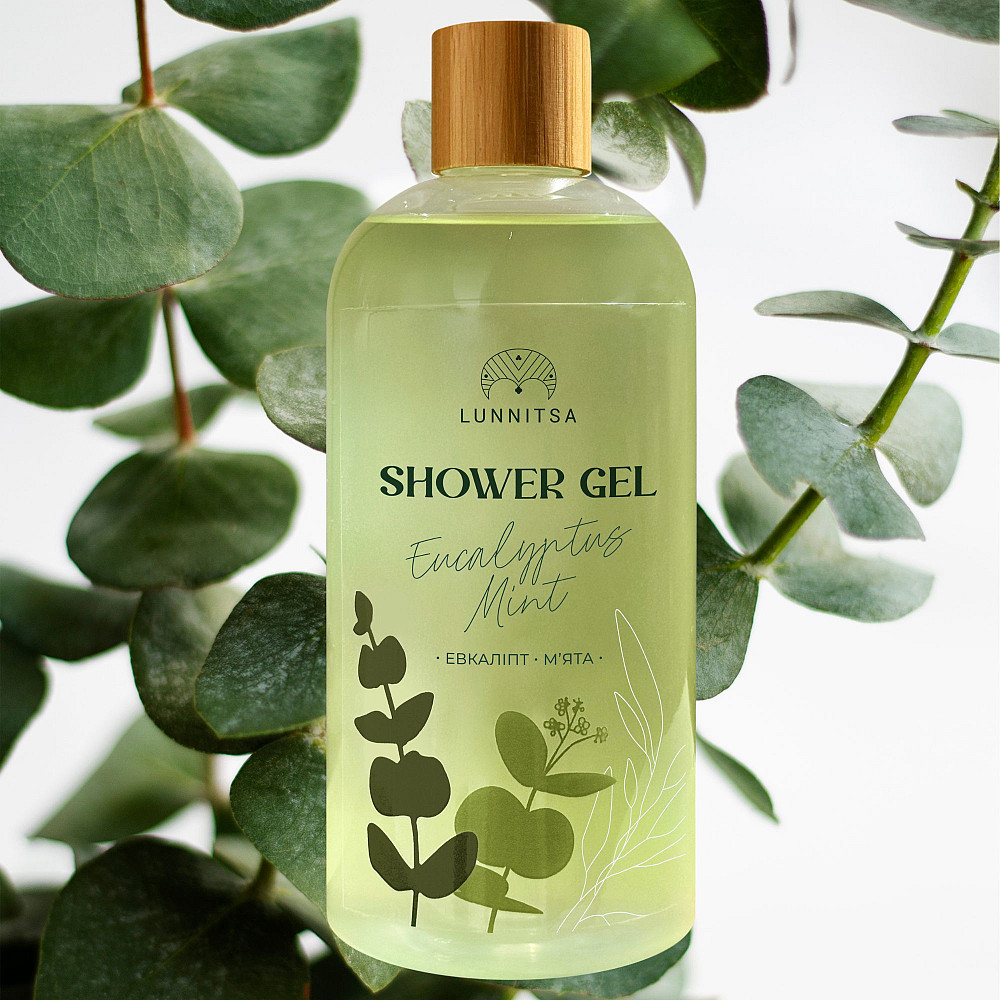 Гель для душа Eucalyptus & Mint Lunnitsa 500 мл Киев - изображение 4