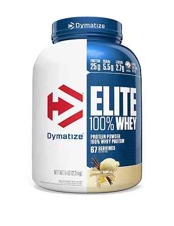 Протеин Dymatize Elite 100% Whey Protein 2.3 kg (Gourmet Vanila) Луцк