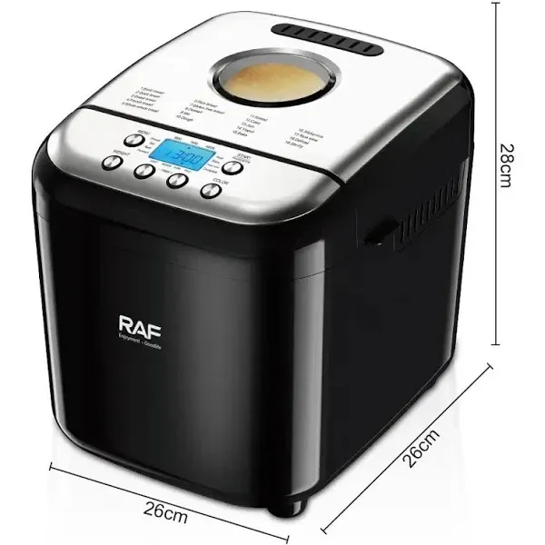 Хлібопіч Domotec/RAF R-208 600Вт, 19 програм, антипригарне покриття, таймер, режим підігріву Київ - фото 6
