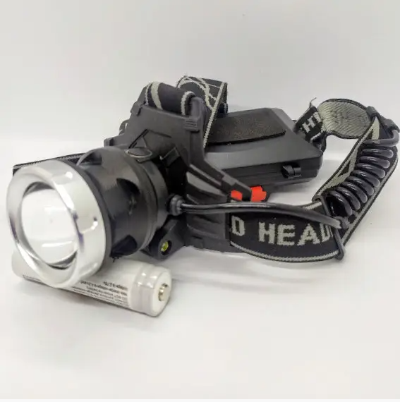 Ліхтарик налобний BAILONG BL-8070-P50 3*18650 4 режими роботи, фокусування ZOOM, дальність до 1200м 8092 Одеса - фото 7