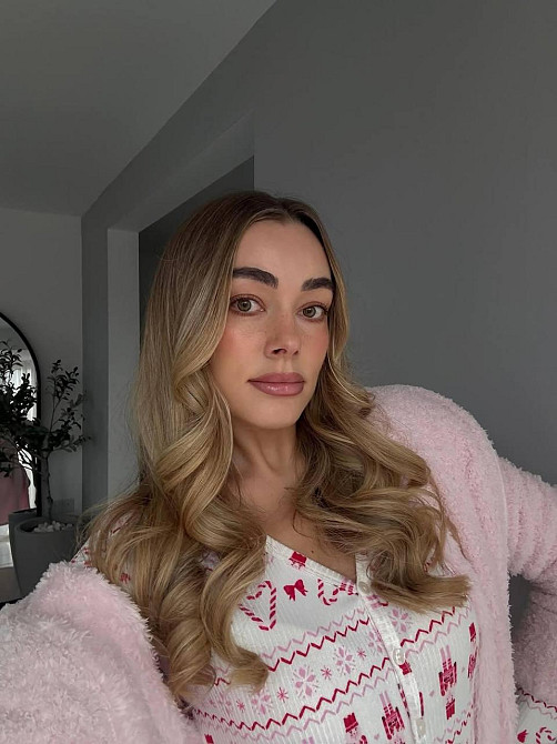 Женский домашний комбинезон с новогодним принтом рубчик Одесса - изображение 5