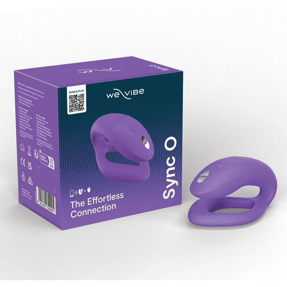 Смарт-вібратор для пар We-Vibe Sync O Light Purple, пульт ДК Sex Aura Київ - фото 10