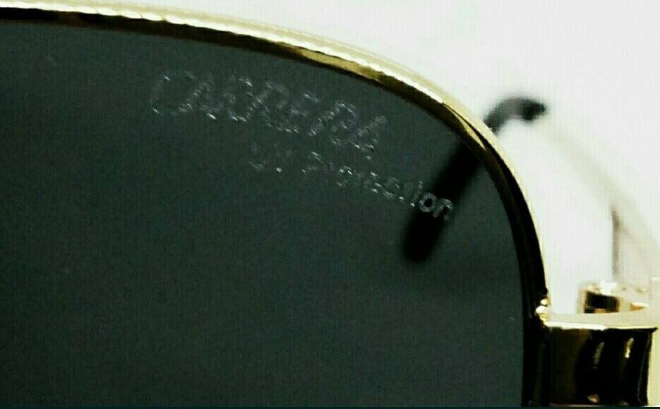 Брендові окуляри унісекс від сонця чорні в золотій металевій оправі. Київ - фото 1