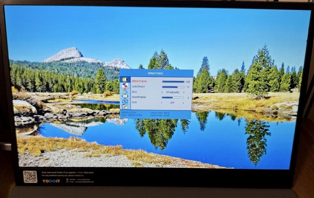Портативний монітор 15.6" Yodoit Full HD IPS 60 Гц. Харків - фото 3