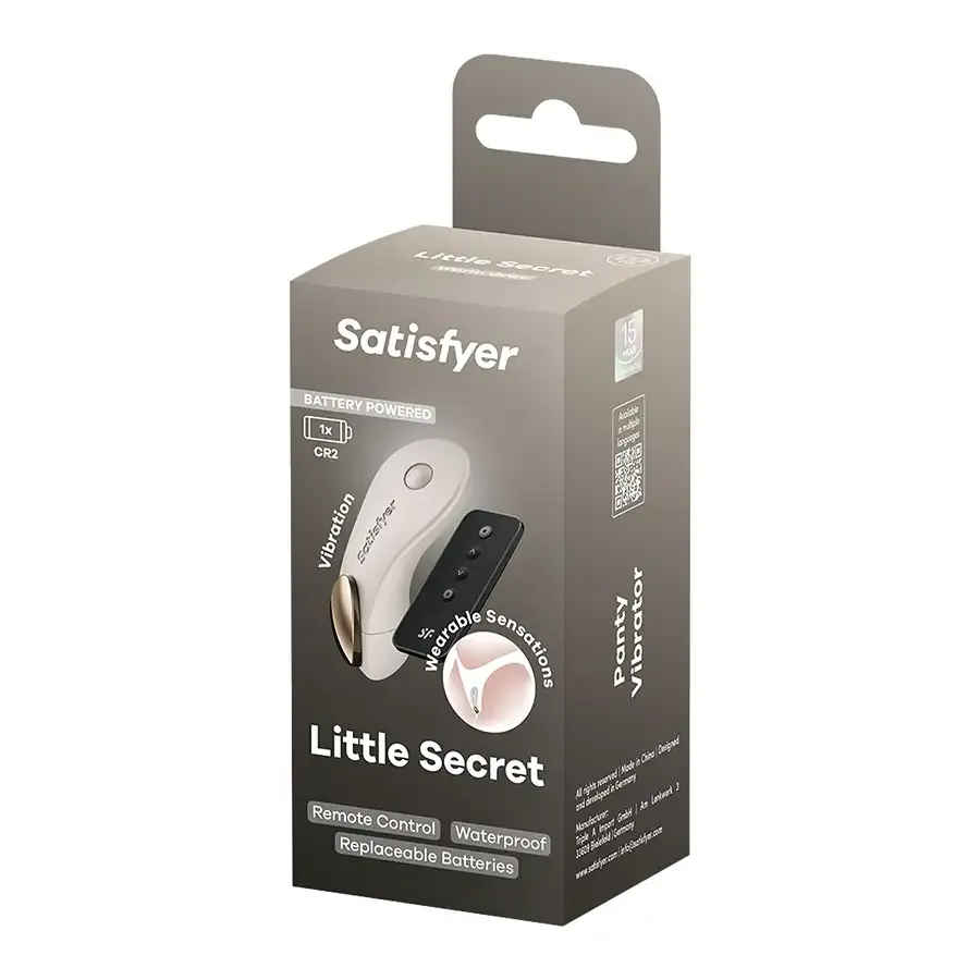 Смарт-вібратор у трусики Satisfyer Little Secret Battery Series з пультом ДК Львів - фото 8