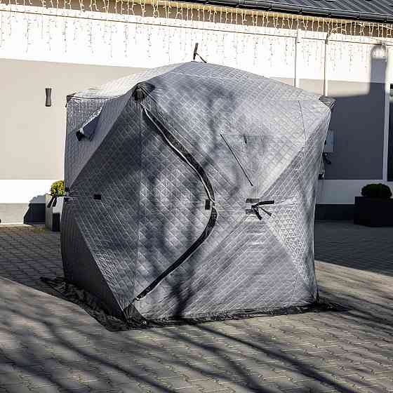 Утепленная зимняя палатка 