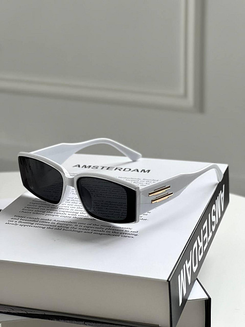 Окуляри унісекс ректангл для середньої особи оправа пластик Київ - фото 4