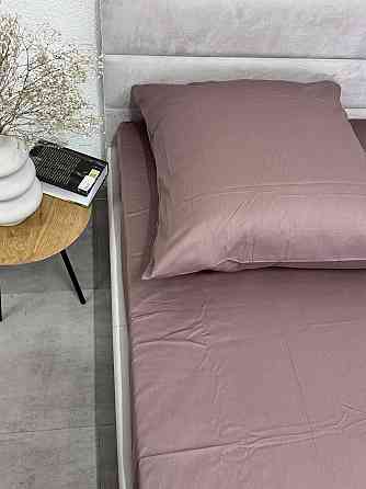 Ecotton Комплект наволочок Ecotton 70х70 см із сатину 2 шт (арт. 16-1412 Stucco) коричневий Коломия