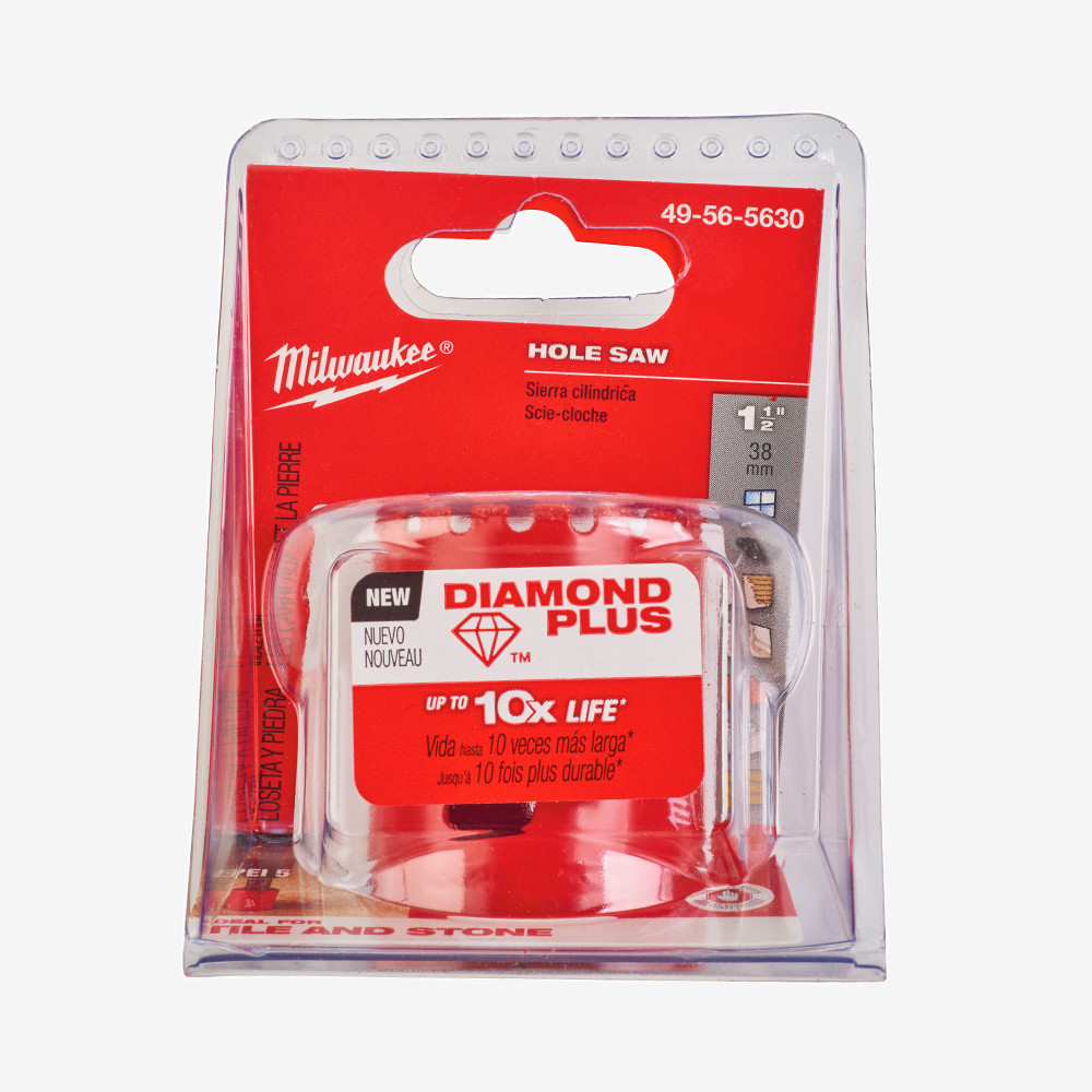 Коронка алмазна Diamond Plus MILWAUKEE, Ø38мм (з різьбою) Одеса - фото 2