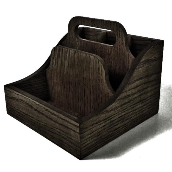 Підставка для столових приладів "Песаторе" мокко Миколаїв - фото 1