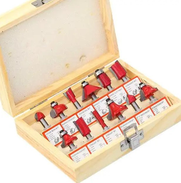 Фрези для дерева, хвостовик 8 мм, 12 шт. Вінниця - фото 1