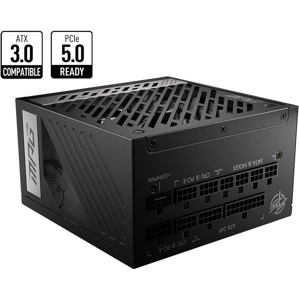 Блок живлення MSI MPG A1000G PCIE5 1000W ( Чорний ) Харьков - изображение 5