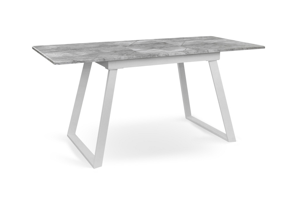 Стіл Тандем 120(+40)*75 білий метал/базальт Киев - изображение 7