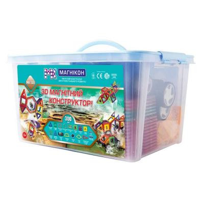 Конструктор Магнікон 300 деталей Plastic box (MK-300) Винница - изображение 1