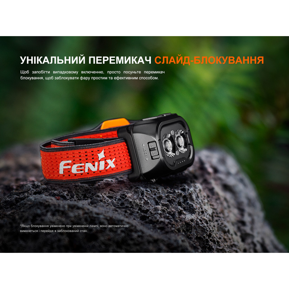 Ліхтар налобний Fenix HL18R-T V2.0 чорний Київ - фото 12