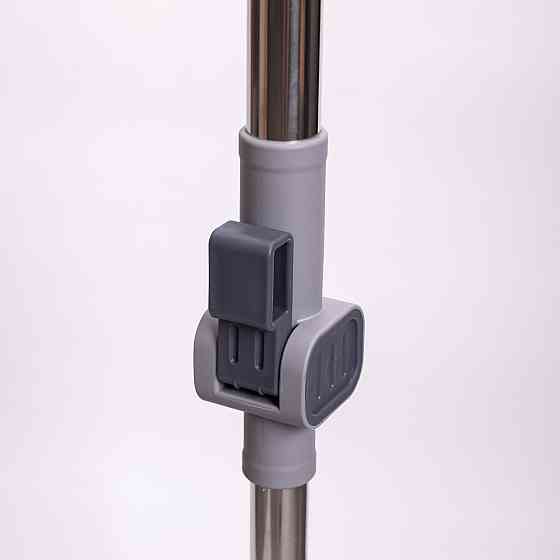 Household Набір для прибирання з круглою телескопічною шваброю з мікрофібри та відром із віджим Коломия