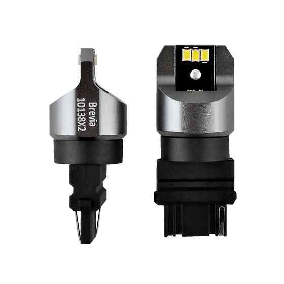 Автолампа Brevia Power LED P27W (3156) 330Lm 6x3020SMD 12/24V CANbus, 2шт Львів