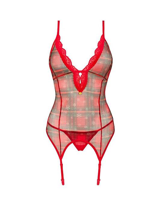 Корсет Obsessive Jollymore corset M/L Sex Aura Київ - фото 3