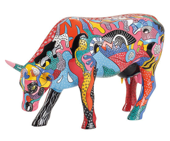Коллекционная статуэтка корова Partying with P-COW-sso, Size L Винница - изображение 4