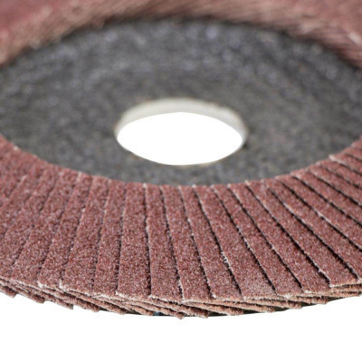 Круг зачистний Sigma пелюстковий торцевий Т29 (конічний) 125мм P80 (9172641) Вінниця - фото 4