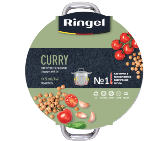 Каструля Ringel Curry (8.4 л) 24 см (6990947) Київ