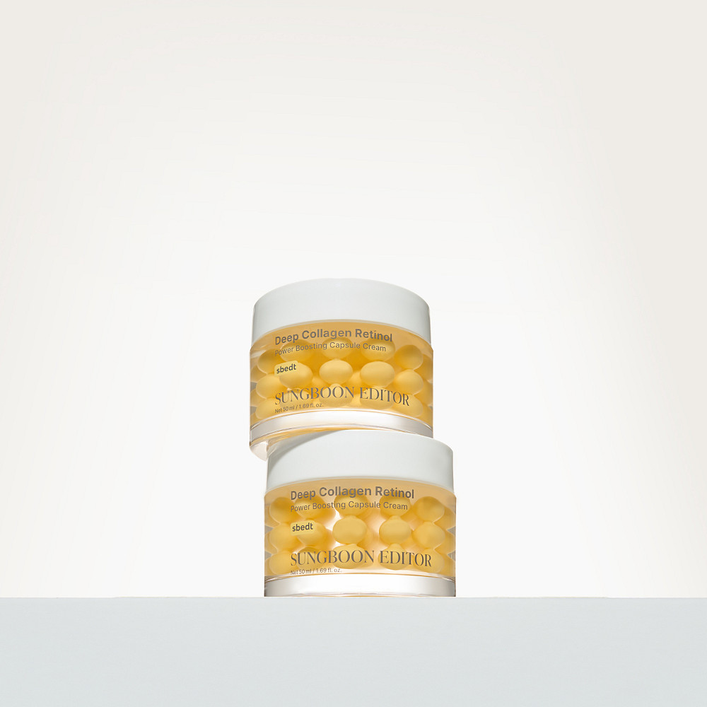 Крем-бустер капсульний Deep Collagen Retinol Power Boosting Capsule Cream Sungboon Editor 50 мл Київ - фото 2