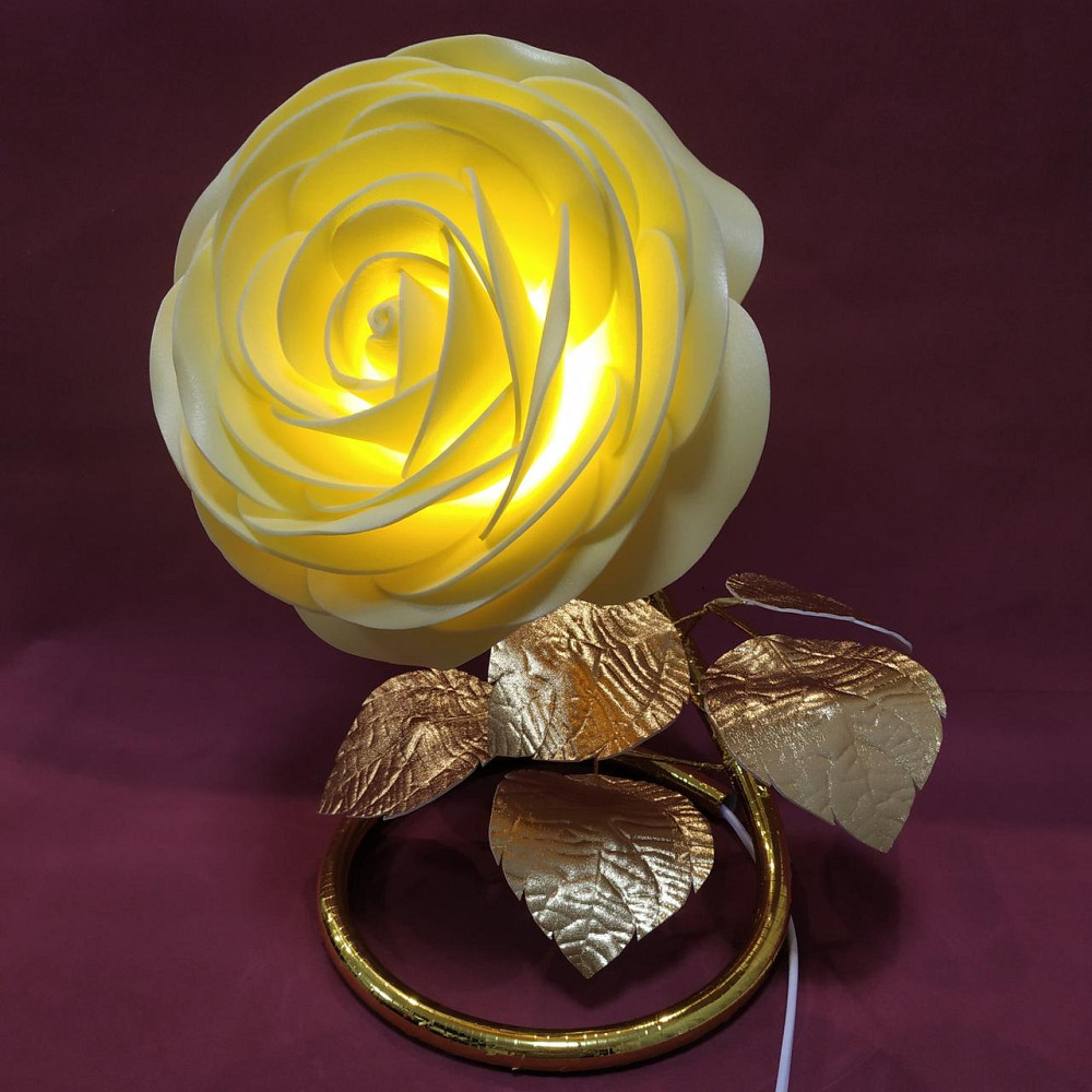 Світильник-нічник "Жовта камелія" Дніпро - фото 1